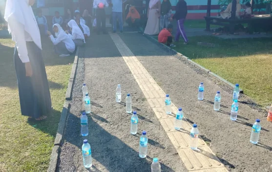 Siswa Tunanetra SLB A YPTN Mataram Meriahkan HUT RI ke-81