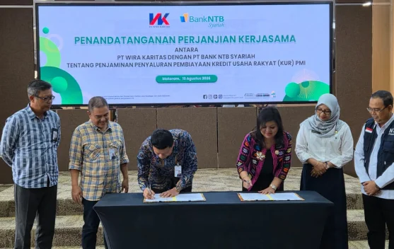 Bank NTB Syariah Gandeng PT Wira Karitas, Perkuat Pembiayaan KUR bagi PMI