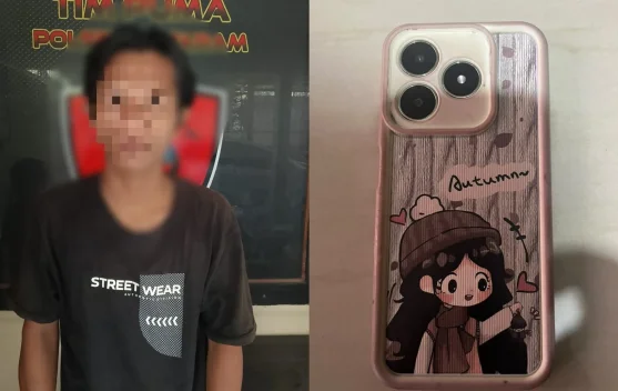 Baru Sehari Dilaporkan, Polisi Tangkap Pencuri HP di Jalan Banda Seraya