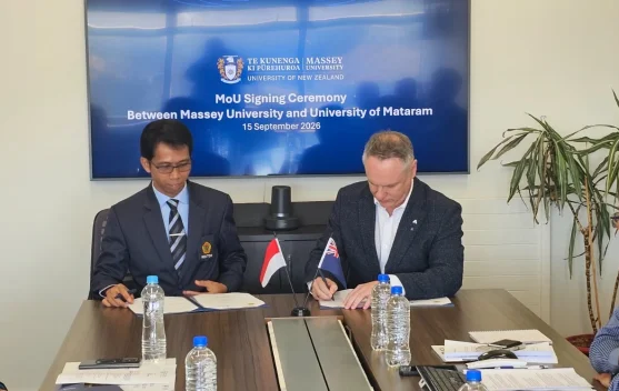 Babak Baru Kemitraan Unram dan Massey University New Zealand