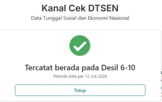 Kenapa Data Masyarakat Dibagi Menjadi 10 Desil?