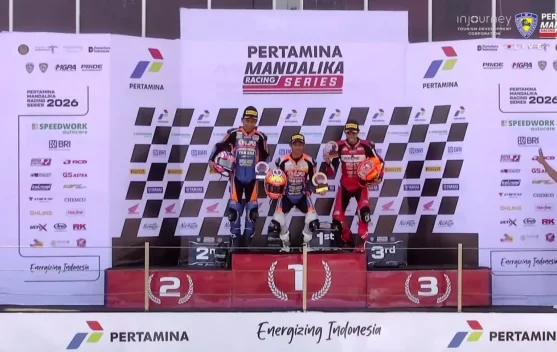 Enam Pembalap Rebut Kemenangan di Race 1 MRS Mandalika