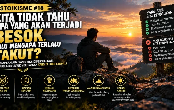 Stoikisme #18: Kita Tidak Tahu Apa yang Akan Terjadi Besok, Lalu Mengapa Terlalu Takut?