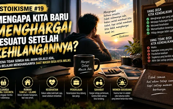 Stoikisme #19: Mengapa Kita Baru Menghargai Sesuatu setelah Kehilangannya?