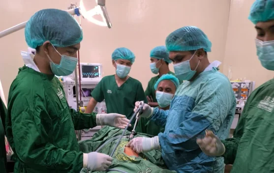RSUD Patut Patuh Patju Cetak Terobosan, Laparoskopi Bedah Anak Perdana Berhasil