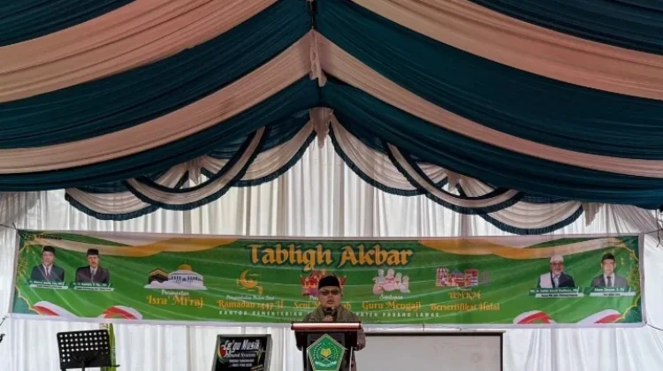 Tabligh Akbar, Momentum Peringatan Isra Mikraj Tingkatkan Keimanan