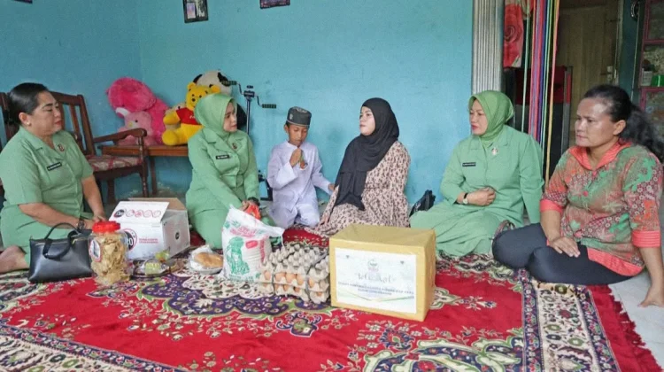 Persit Kartika Chandra Kirana Asahan Anjangsana ke Warakawuri