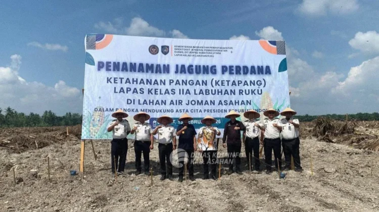 Bupati Asahan Rianto Apresiasi Penanaman Jagung