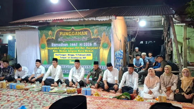 Punggahan Medan Amplas, Rico Tekankan Makna Ramadhan dan Kebersamaan