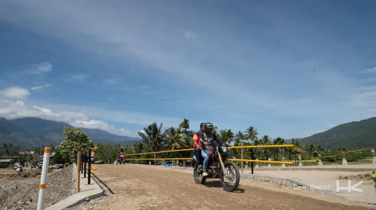 Hutama Karya Rampungkan Jembatan Sementara Aih Bobo