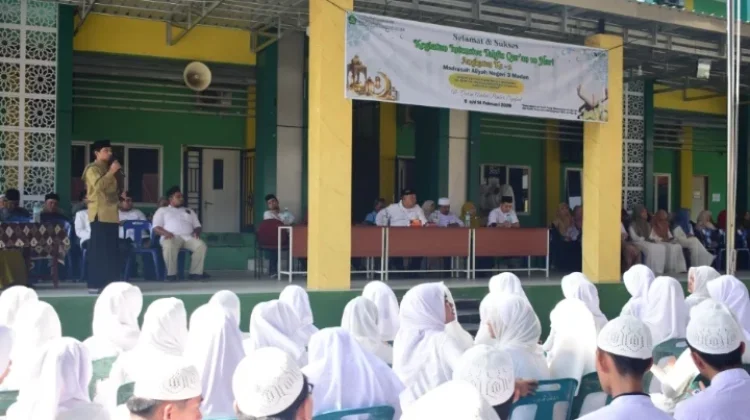MAN 3 Medan Gelar Peringatan Isra Mikraj dan Sambut Bulan Suci Ramadan