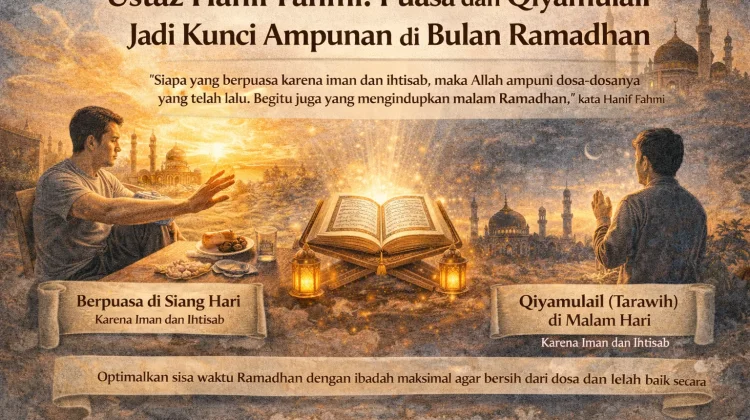 Ustaz Hanif Fahmi: Ramadhan Momentum Pembersihan Dosa dan Jiwa