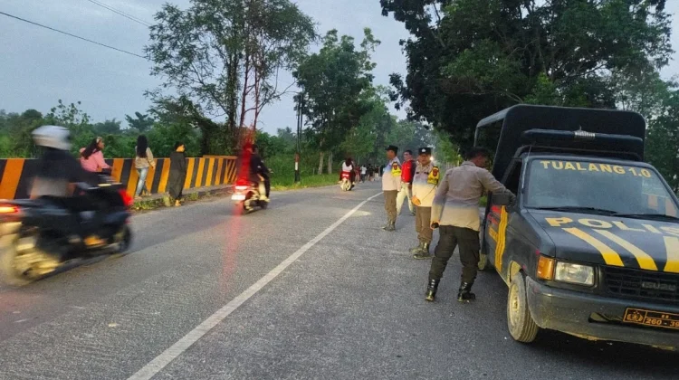 Polsek Sei Tualang Raso Patroli Asmara Subuh