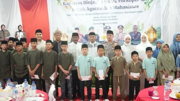 Pererat Kebersamaan, Polres Binjai Buka Puasa Bersama dengan Forkopimda