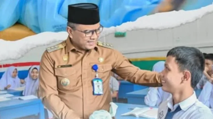 Walikota Padangsidimpuan Meninjau MBG di Kota Padangsidimpuan