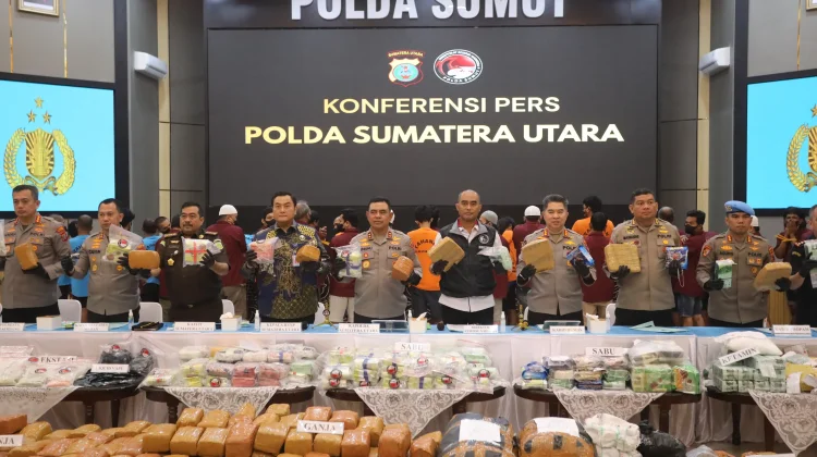 Awal 2026, Polda Sumut Ungkap 923 Kasus Narkoba