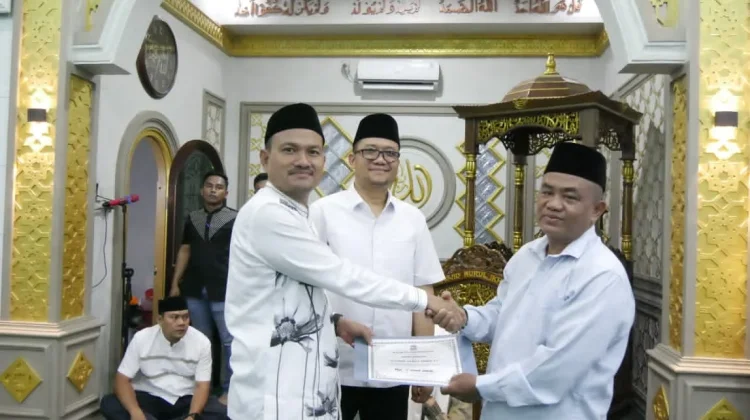 Safari Ramadan, Pemkot Tanjungbalai  Serahkan Voucher 5 Juta