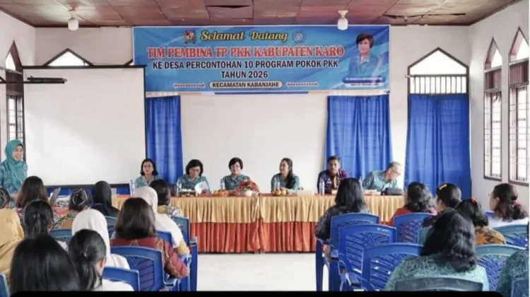 Tingkatkan Kesehatan Perempuan, TP PKK Karo Rapat Pembinaan IVA Test