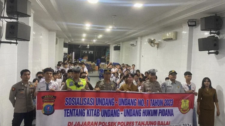 Polres TanjungBalai Edukasi Hukum sejak Dini