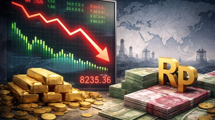 IHSG Melemah Ditengah Penguatan Rupiah, Harga Emas Bergerak Stagnan