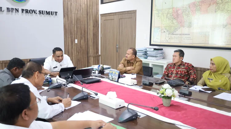 Pemkot Tanjungbalai Koordinasi Sertifikasi Pulau dengan Kanwil BPN
