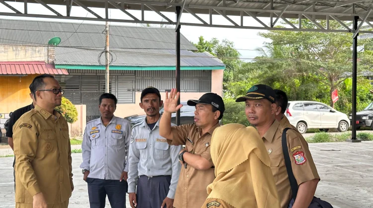 Pemkot Tanjungbalai Tata Parkir dan Estetika Pasar Bahagia