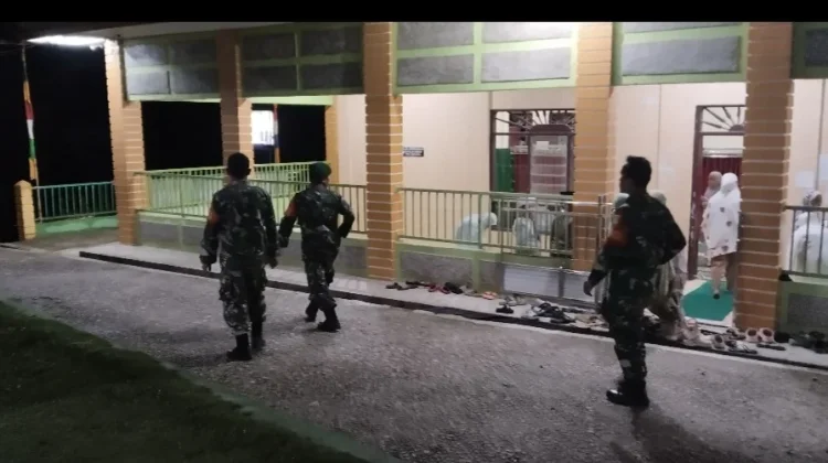 Babinsa dan BKM Masjid Bersinergi, Ciptakan Ramadhan Kondusif