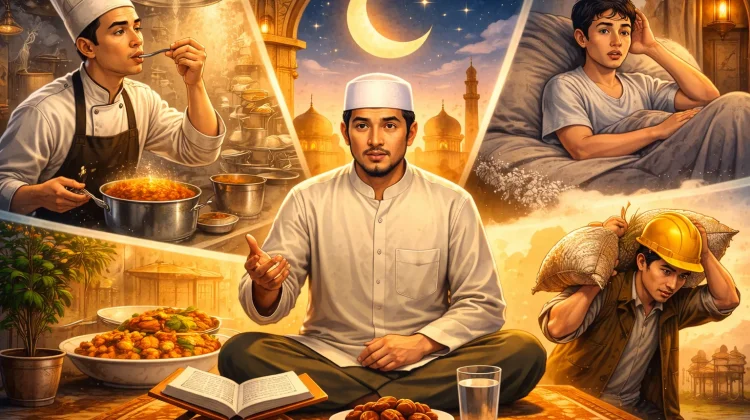 Problematika Puasa Ramadan, dari Mencicipi Masakan hingga Mimpi Basah