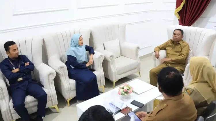 Bupati Sergai Terima Dua Audiensi Strategis