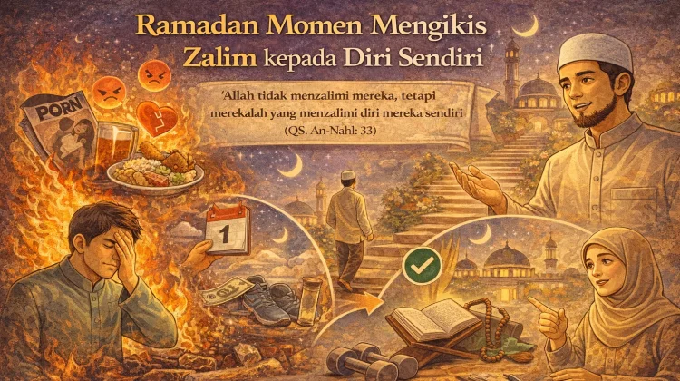 Ramadan, Terapi Mengikis Zalim pada Diri Sendiri