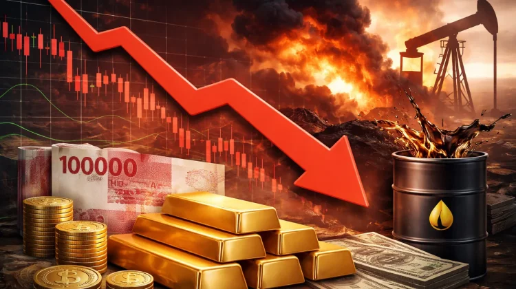 Perang Tekan IHSG dan Rupiah, Emas Naik
