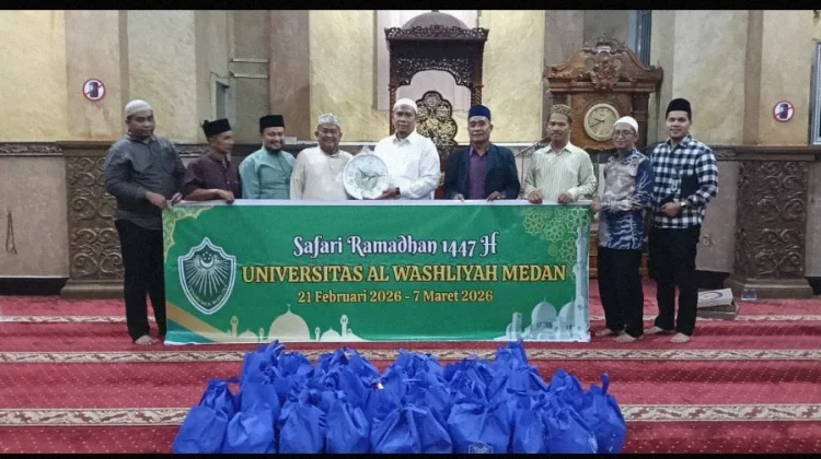 UNIVA Medan Gelar Safari Ramadhan di Masjid Istikmal