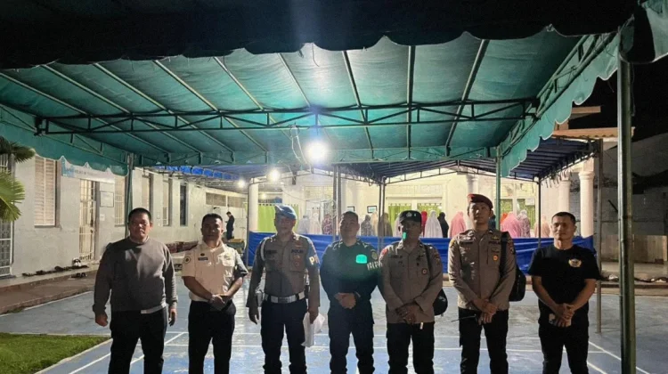 Polres Tanjungbalai Pastikan Salat Tarawih Kondusif