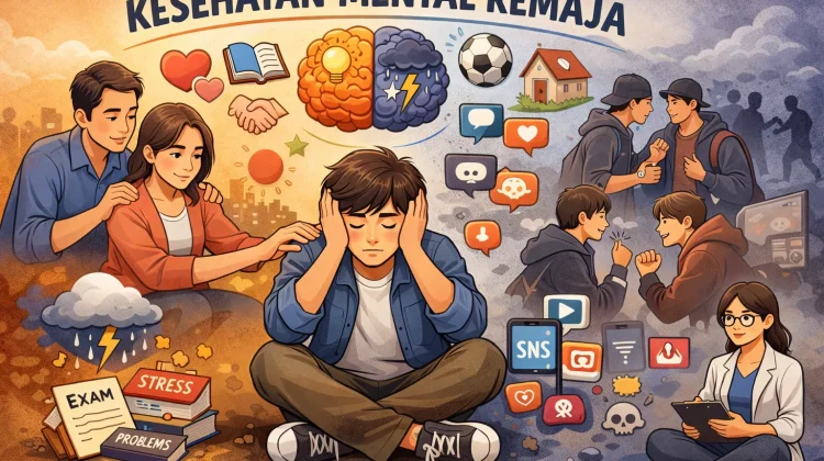 Kesehatan Mental Remaja di Masa Transisi Rentan Terpengaruh Lingkungan