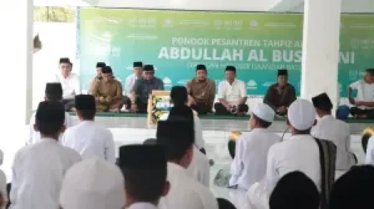 Safari Ramadan Pemkab Sergai di Pesantren Tahfiz Abdullah Al Busyroni