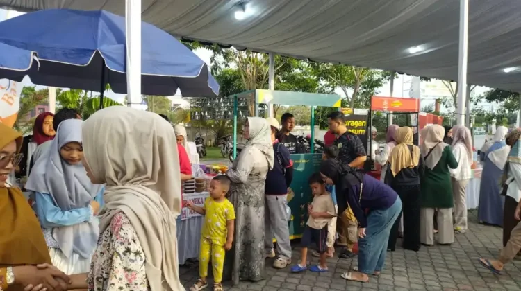 Sepekan Digelar, Bazar Ramadan Sergai Dipadati Warga