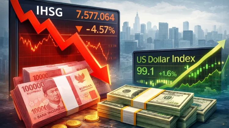 IHSG Terpuruk Sangat Dalam, Rupiah dan Emas Parkir di Zona Hijau