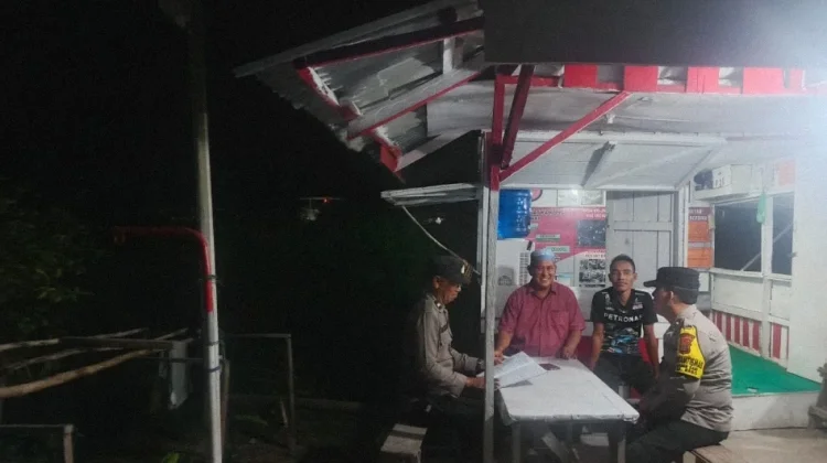 Polsek STR Ajak Warga Jaga Kamtibmas
