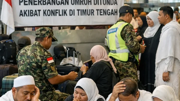 Keberangkatan Jemaah Umrah Ditunda Dampak Konflik Timur tengah