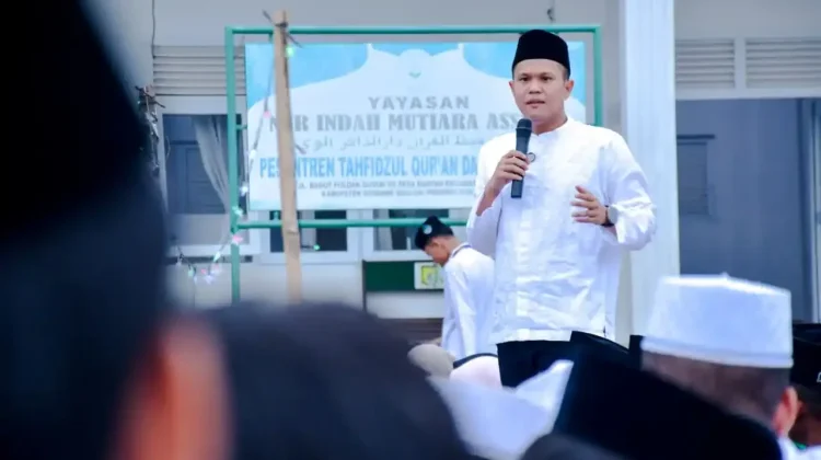 Wabup Sergai Tutup Safari Ramadan di Pesantren Darul Zakir Alwi