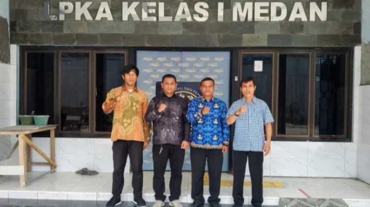 Penyuluh Katolik Kemenag Medan Bina Anak Lapas Anak Kelas I Medan