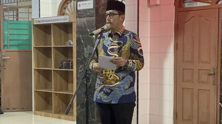 Rico Waas Soroti Pentingnya Poskamling di Medan