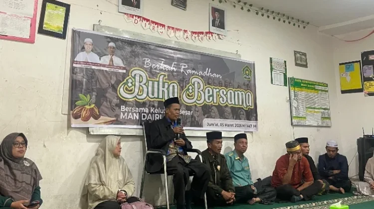 Memperkuat Ukhwah di Bulan Ramadan, keluarga Besar MAN Dairi Gelar Buka Puasa