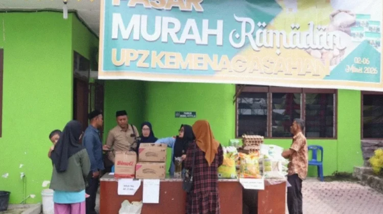 UPZ Kemenag Asahan Gelar Pasar Murah Ramadan