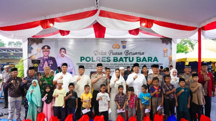 Bupati Buka Puasa Bersama Polres Batu Bara