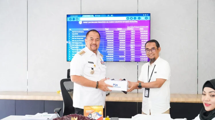 Bupati Batu Bara Terima Audiensi PT Pasifik Satelit Nusantara
