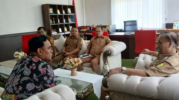 Wabup Pakpak Bharat Terima Audiensi Kepala BNNK Karo