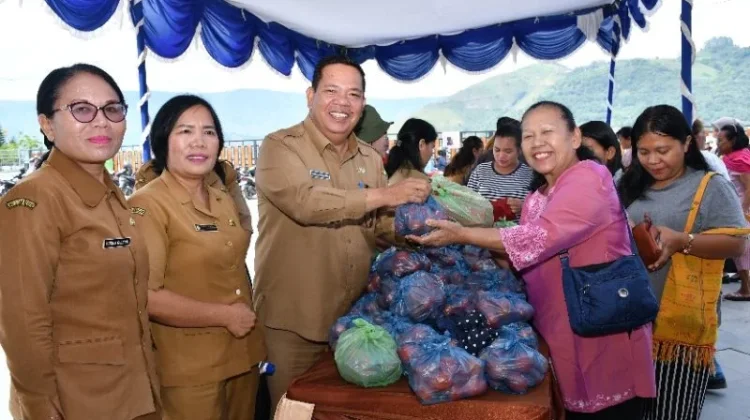 Gerakan Pangan Murah Digelar di Pangururan jelang Ramadhan