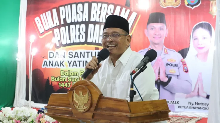 Bupati Hadiri Buka Puasa Bersama di Polres Dairi