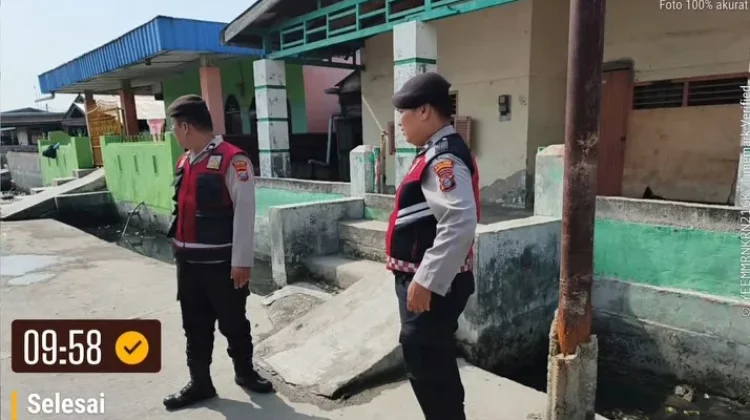 Polres Pelabuhan Belawan Patroli Rumah Kosong Jelang Mudik Idul Fitri 2026